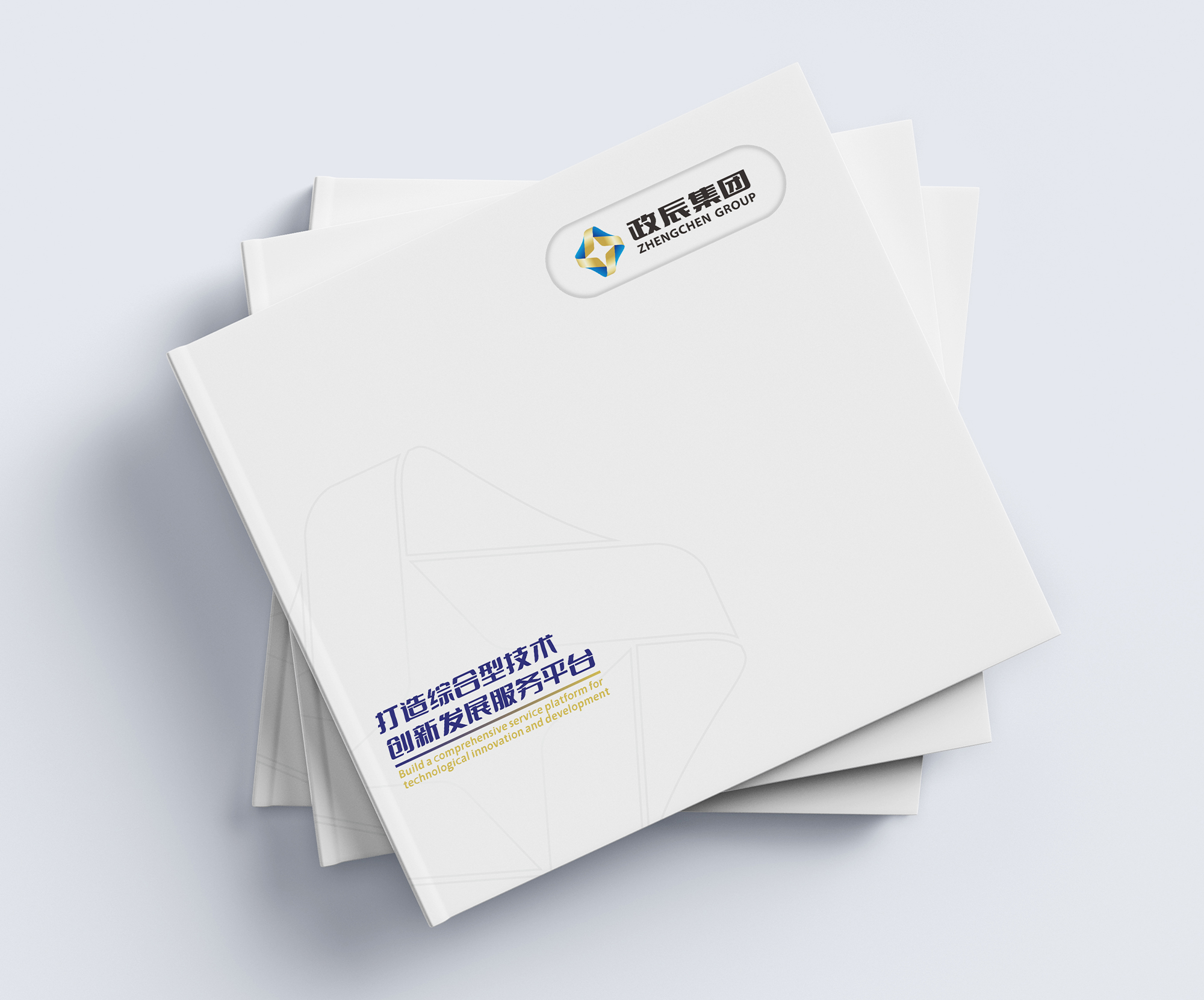 政辰科技集團畫冊設計案例